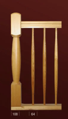 Geländerstäbe Geländer Holz Treppensprossen Treppen Rundstäbe Säule Sprosse