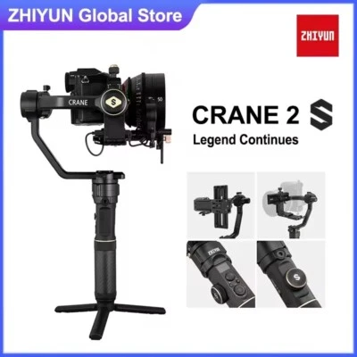 ZHIYUN Crane 2S Handheld 3-Axis Gimbal Stabilizer for DSLR Mirrorless Camera  - Image 1 of 4