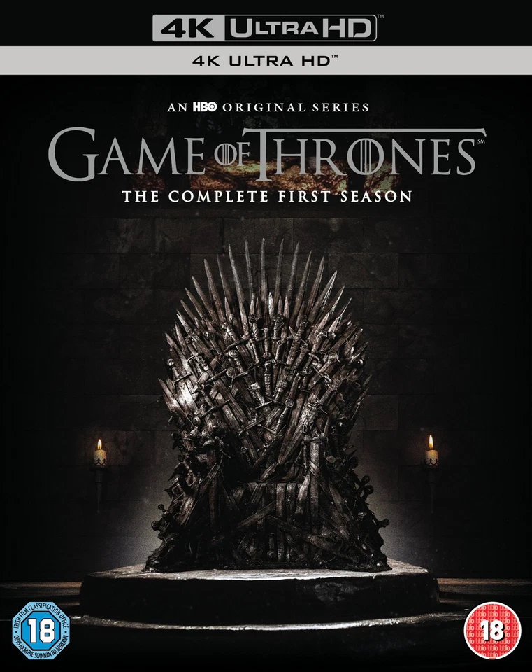 Game of Thrones The Complete Season 1 (4k Ultra HD, UHD, Blu-ray, UK)
