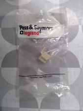 Pass & Seymour / Legrand KSFF-I Keystone F Coax Adapter, Ivory **Free Shipping**