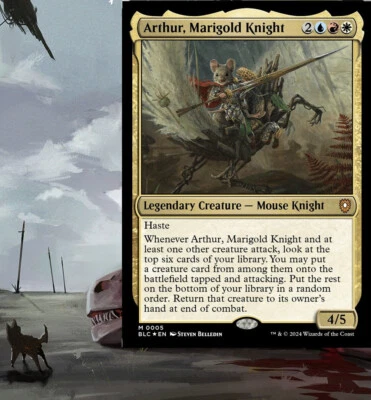Arthur, Marigold Knight Commander Deck MTG EDH Ready-to-Play Magic the Gathering - Image 1 of 4