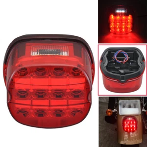LED Tail Light Smoke Lens Turn Signal Brake for Harley Sportster Softail Touring - Bild 1 von 15