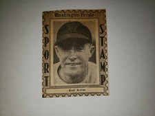 Red Kress 1936 Washington Herald Sport Stamp VERY RARE!!!