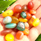 100G Natural Colorful Mixed Tumbled Agate Crystal Bulk Mix Assorted Gem healing
