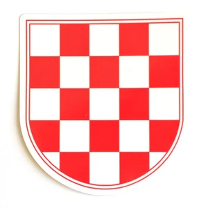 CROATIA HRVATSKA - Sticker ‘Prvo Bijelo Polje’ (L) Glossy - Picture 1 of 1