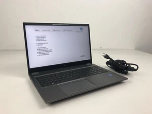HP ZBook Fury 15 G8: i7-11800H 2.3GHz - 32GB - 512GB - NVIDIA RTX A2000 (MINT) - Picture 1 of 16