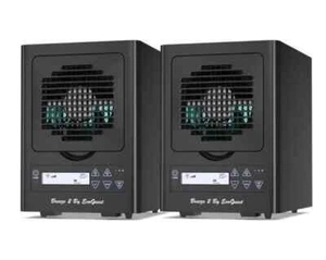 2 pcs BREEZE 2 ION PURIFIER ECOQUEST 3-YEAR WARRANTY NEW LIVING AIR - Picture 1 of 2
