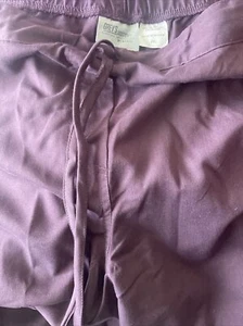 Grey's Anatomy Barco Raisin Scrub Pants Arclux Drawstring Midrise 3X NEW - Picture 1 of 3
