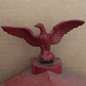 new Gamewell Red American Eagle Topper Fire Alarm Box Police Call Box - Picture 1 of 1