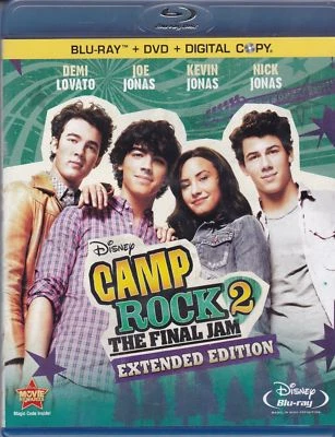 Camp Rock 2: The Final Jam (Blu-ray/DVD, 2010, 3-Disc Set) *Widescreen* Extended - Image 1 of 2