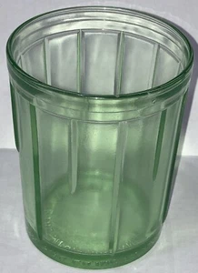 Lorraine Metal Mfg Co NY 2c Lebensmittel-/Nusszerkleinerer 1930er URANGLAS NUR SOCKEL - Bild 1 von 5