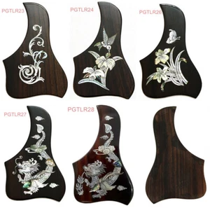 Acoustic Classical Guitar Rosewood abalone MOP inlaid Pickguard PGTLR23-28 - Picture 1 of 5
