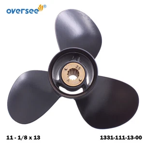 11 1/8x13 Aluminum Propeller 1331-111-13-0 For 40HP Mercury Outboard 48-855860A - Picture 1 of 4