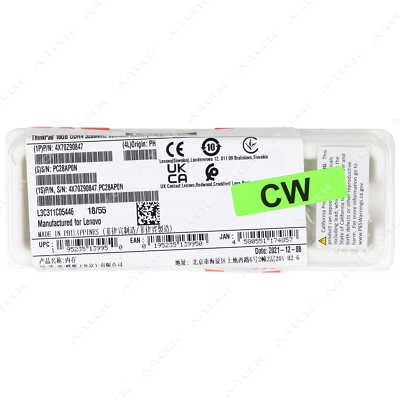 IBM-Lenovo 16GB DDR4-3200 PC4-25600 SODIMM Factory Sealed Memory RAM 4X70Z90847 - Image 1 of 3