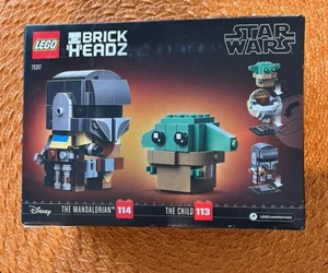 Lego Star Wars Ladrillo Headz 75317 Mandalorian 114 El Niño 113 Caja Sellada Nuevo - Imagen 1 de 3