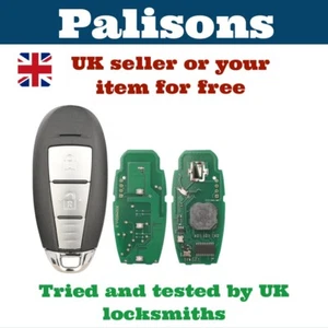 Smart Remote Key For Suzuki Swift 46 Chip. 2 Button (2010-2015) - Picture 1 of 1