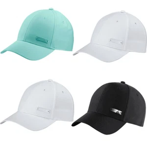 Adidas Herren Baseballkappe Metall Logo verstellbare Mütze 6 Panel leichte Kappen - Bild 1 von 19