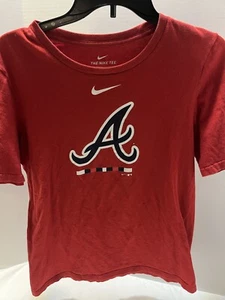 Atlanta Braves rotes TShirt Damen XL nike Centered - Bild 1 von 5