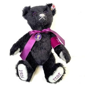 Steiff Queen Elizabeth Memorial Limited Edition Mohair Teddy Bear - Picture 1 of 7