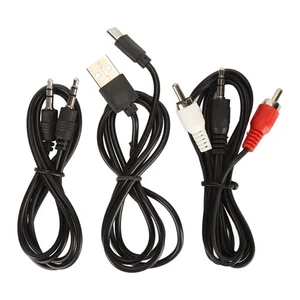BT Receiver NFC Enabled Support U Disk 3.5mm AUX Wireless Sound Adapter For NEW - Afbeelding 1 van 12