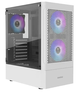 GAMDIAS TALOS E3 MESH Gaming pc case Mid-Tower ATX Case with Side Tempered Glass - Picture 1 of 8