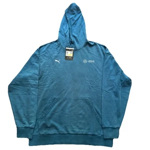 Puma Mercedes-AMG Petronas F1 Team Go Summer Collection Blau Hoodie Herren M - Bild 1 von 6