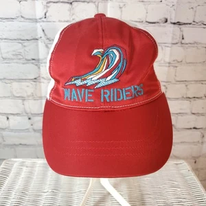 Crazy 8 Boys Baseball Hat Cap Size S 4-6 Wave Rider Red White Adjustable  - Picture 1 of 9