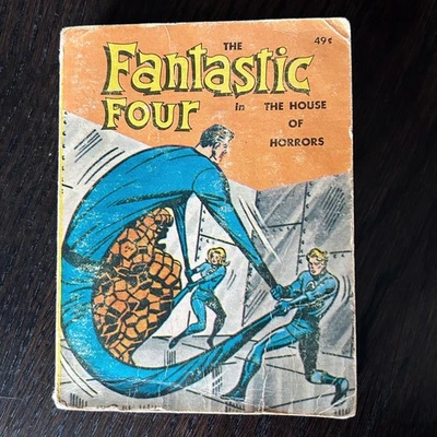 Fantastic Four in The House of Horrors a Whitman Big Little Book 1976 254 páginas Foto 1 de 4