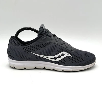 Saucony сетки идеальный женщин размер 9,5 Athletic туфли кроссовки S15269-1 серый белый - Изображение 1 из 4