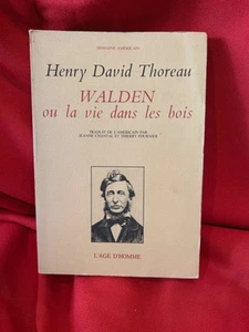THOREAU (Henrt David) - Walden, ou la vie dans les bois. Age d'Homme, 1985. - Imagen 1 de 4