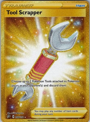 Tool Scrapper (Secret) Secret Rare SWSH02: Rebel Clash 208/192 NM Holo - Image 1 of 2