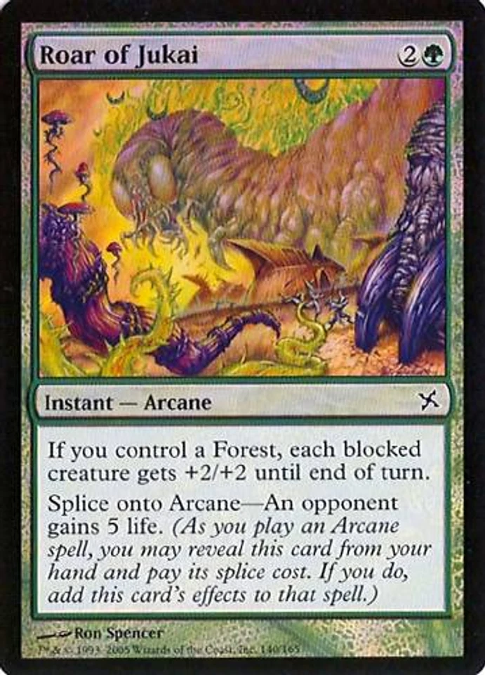 MTG - BOK - Roar of Jukai - 2X - Foil - NM - Image 1 of 1