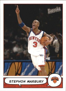 2004-05 Topps Bazooka Basketball #30 Stephon Marbury