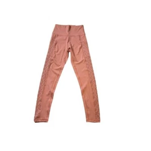 Chill Play Move Pink 7/8 Leggings with Perforated Side Panels Yoga Workout - Bild 1 von 6