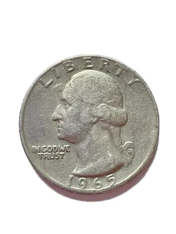 1965 washington quarter Cover