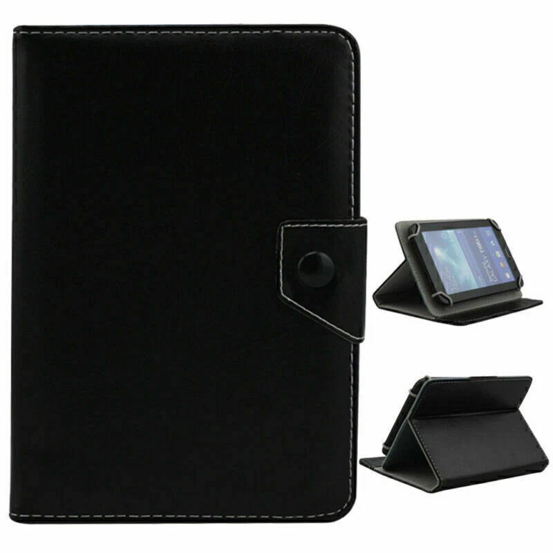For iPad Samsung Lenovo 9.7-10.1" inch Tablet Case MID Universal Leather Cover - Image 1 of 4