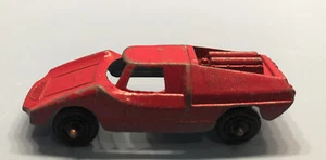 Vintage Red Tootsie Toy Die-cast  Fiat Abarth 2.5" car vehicle metal wheels - Picture 1 of 5