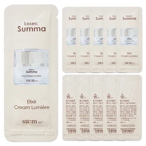SU:M37 LosecSumma Elixir Cream Lumiere 1ml (10pcs ~ 150pcs) Sum37 Newest Ver