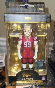 Funko Gold Premium Vinyl Figur - NFL - J.J. WATT (Red Arizona Cardinals Jersey) - Bild 1 von 6