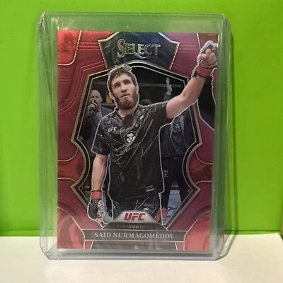 2023 Panini Select UFC Said Nurmagomedov #111 Premier Level Maroon Red #’d /149 - Image 1 of 4