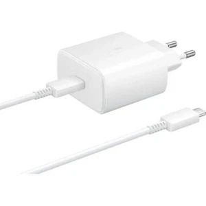 Samsung 45W Super Schnellladegerät Stecker Kabel Galaxy S22 S22+ S24 S25 Ultra - Zdjęcie 1 z 3