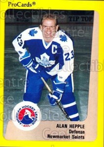 1989-90 ProCards AHL #117 Alan Hepple