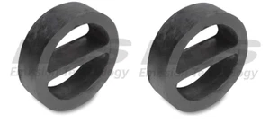 2x HJS Halter Auspuff Gummi 83 12 1851 für BMW verstärkt mit Gewebeband - Bild 1 von 2