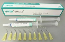 1Pack Dental Enamel Acid Blue Etching Etchant Gel Phosphoric UTeeth Etch 2Syring