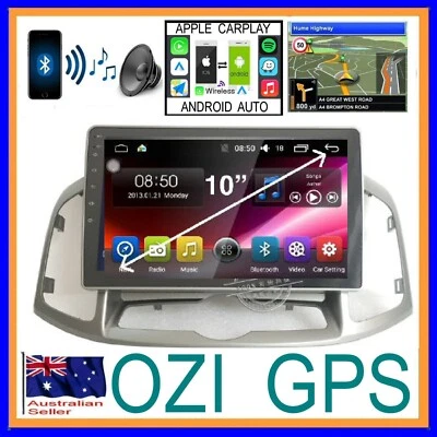 HOLDEN CAPTIVA 7 SERIES 2 GPS APPLE CARPLAY ANDROID AUTO ODB DAB TPMS DVR  10" - Image 1 of 4