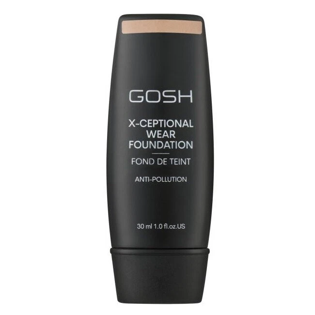 Gosh X-Ceptional Foundation, 19 Chestnut, 30ml für Mischhaut - Bild 1 von 1
