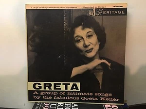 GRETA KELLER - Intimate Songs by Greta Keller ~ HERITAGE 10" 0056 {nm dg orig} - Imagen 1 de 6
