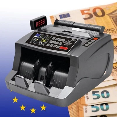 UV Geldzählmaschine Geldzähler Geldscheinzähler Banknotenzähler Geldprüfer MG IR - Bild 1 von 4