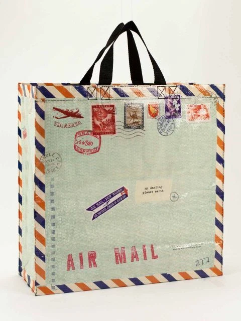 Blue Q SHOPPER Reusable Tote For: Beach Groceries Pet Car Gym Laundry Gift Bag - Image 1 of 1