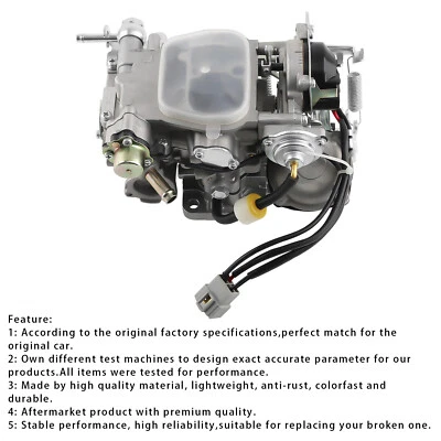 Auto Carburetor  21100-73230 For Toyota 3Y 4Y Hiace Hilux 1982-1988 88 Foto 1 de 4